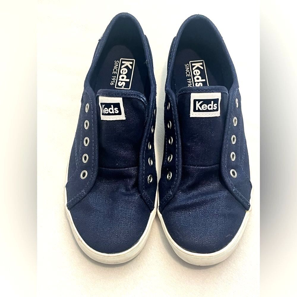 Keds Women’s Navy Blue Tennis Shoes Low Top Preloved Sneakers Size 7.5 - Picture 12 of 12